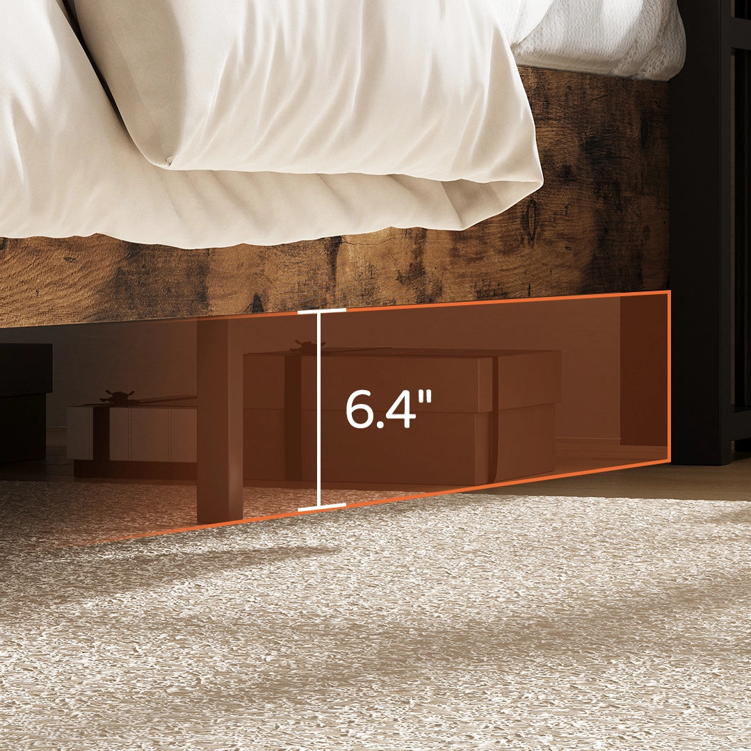 Aspen Bookcase Headboard Storage Bed Frame