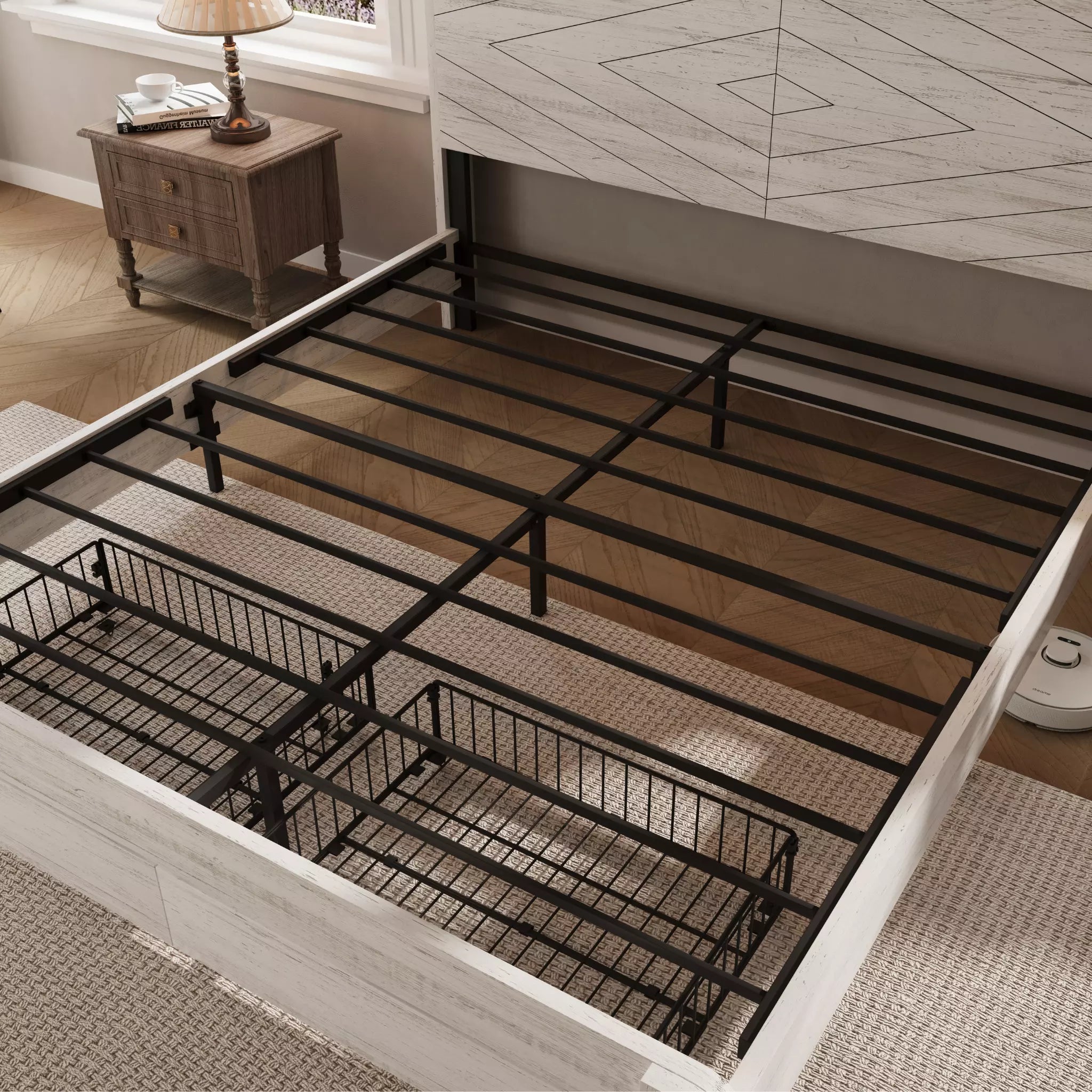 Arlo Farmhouse Bed Frame
