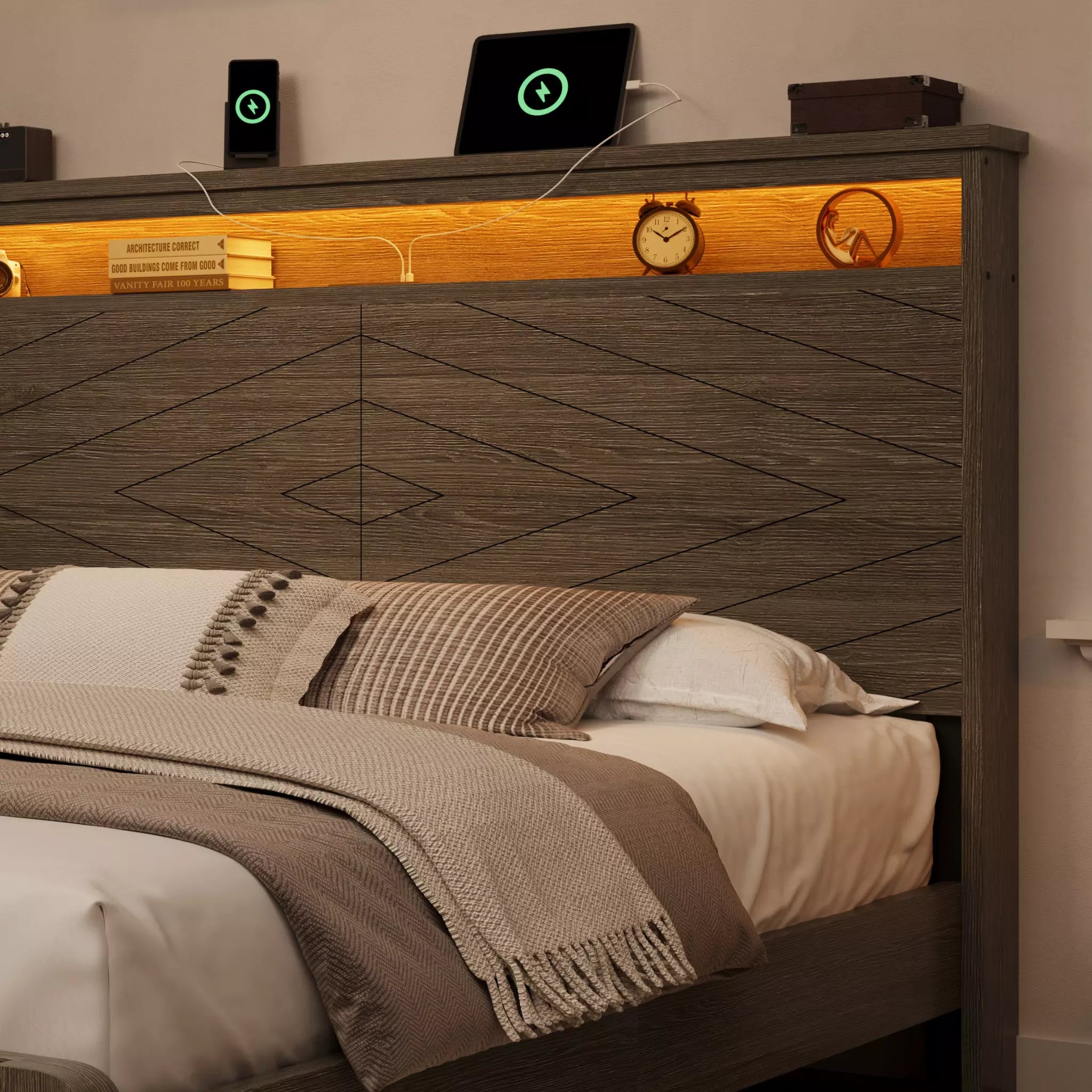 Arlo Farmhouse Bed Frame