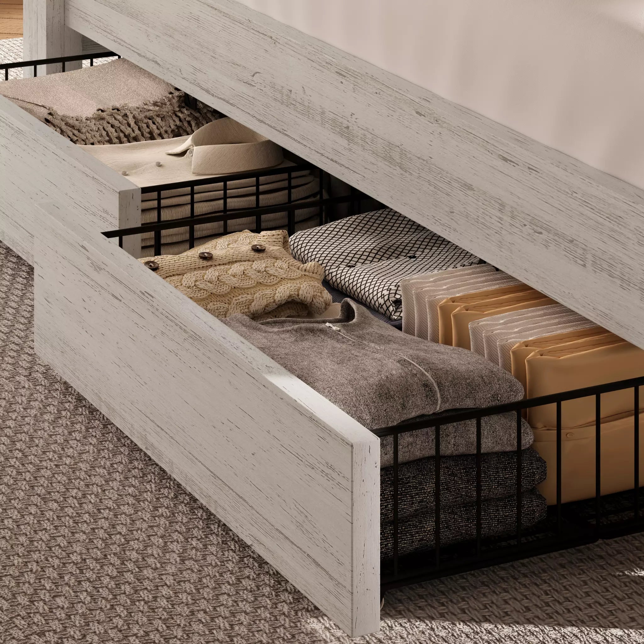 Arlo Farmhouse Bed Frame