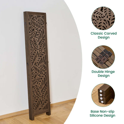 Sora 67" Solid Wood Room Divider