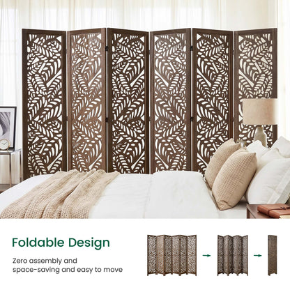 Sora 67" Solid Wood Room Divider