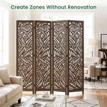 Sora 67" Solid Wood Room Divider