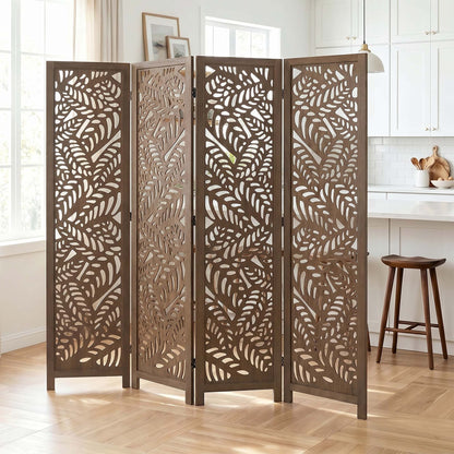Sora 67" Solid Wood Room Divider
