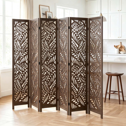 Sora 67" Solid Wood Room Divider