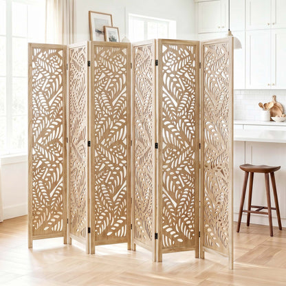 Sora 67" Solid Wood Room Divider