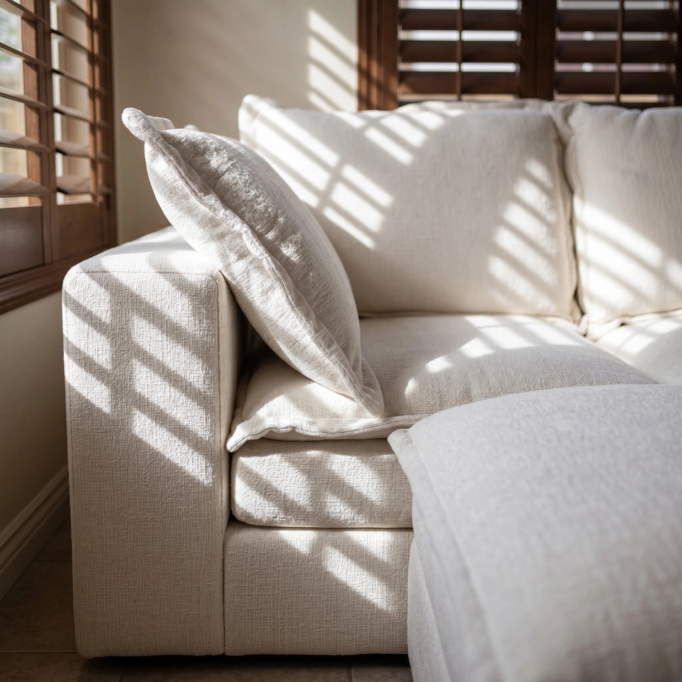Densa U-Shaped Sectional Cloud Sofa | 3-4 Seater | Spring Cushion |97"-125"