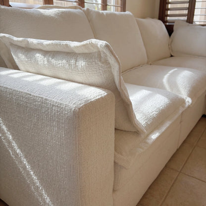 Densa U-Shaped Sectional Cloud Sofa | 3-4 Seater | Spring Cushion |97"-125"