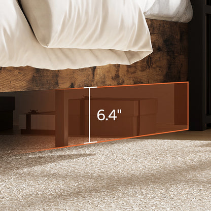 Aspen Bookcase Headboard Storage Bed Frame