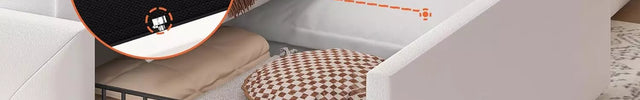 larmace storage drawwers for queen size bed frame,large and quiet sliding.