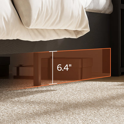 Aspen Bookcase Headboard Storage Bed Frame