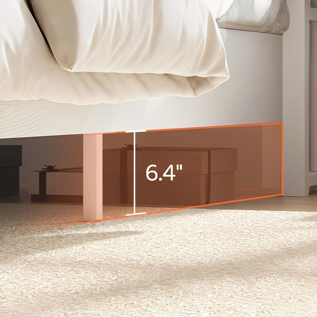 Aspen Bookcase Headboard Storage Bed Frame