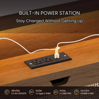 Boho Chic Rattan Storage Bookcase Bed Frame