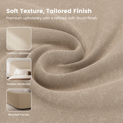 Elora Cloud Upholstered Bed Frame