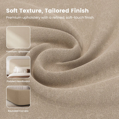 Elora Cloud Upholstered Bed Frame