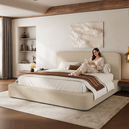 Elora Cloud Upholstered Bed Frame