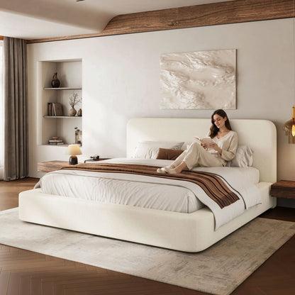Elora Cloud Upholstered Bed Frame