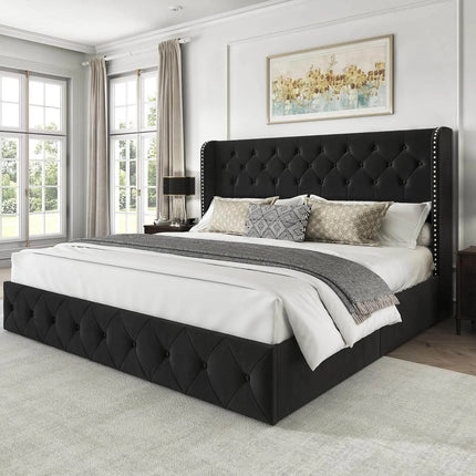  king size bed with storage