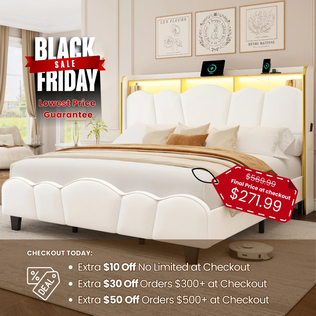 Melora Arch Velvet Bed Frame