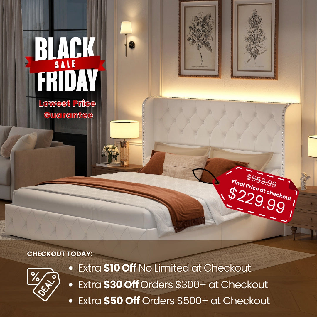 Korav Bed Frame With Led Lights