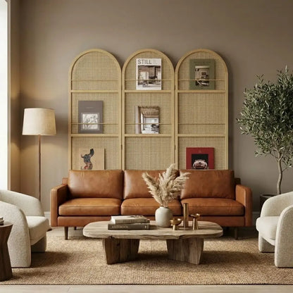 BOHO 67" Arched Folding Room Divider