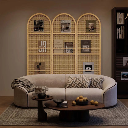 BOHO 67" Arched Folding Room Divider