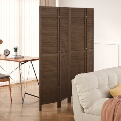 Elegant dark wood partition background suitable for professional office environments