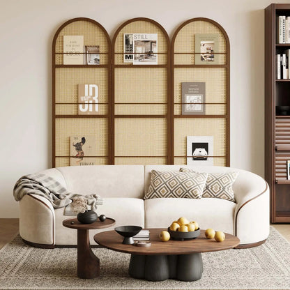 BOHO 67" Arched Folding Room Divider