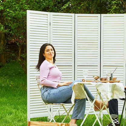 Cozy white background partition wall for home office video calls and zoom meetings.